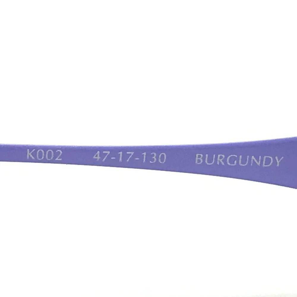 Converse Kids Eyeglasses Frames K002 BURGUNDY Purple Red Rectangular 47-17-130
